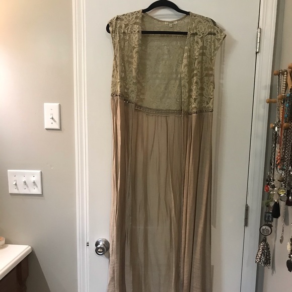 Beige kimono duster - Picture 1 of 1
